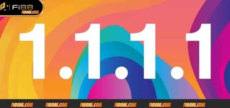1.1.1.1 là một trong những top 10 phần mềm VPN chơi Fi88 quen thuộc